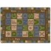 Flagship Carpets FM16758A ABC Tranquility Alphabet Rug