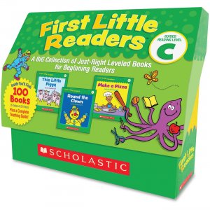 Scholastic 0545223032 Level C 1st Little Readers Book Set