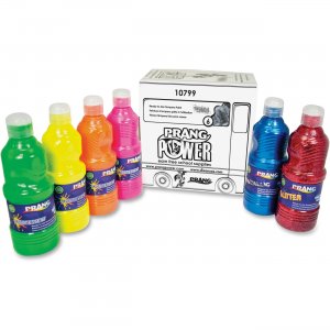 Prang 10799 Power Fluorescent Paint Set