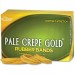 Pale Crepe Gold 20545 No. 54 Rubber Bands