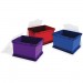 Storex 62012U03C 3 Piece Cube Storage Bins