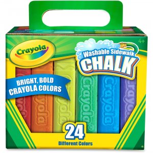 Crayola 512024 Washable Color Sidewalk Chalk Sticks