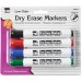 CLI 47814 Chisel Tip Dry Erase Markers
