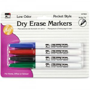 CLI 47804 Low Odor Dry Erase Markers