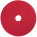 Genuine Joe 90413 13" Red Buffing Floor Pad