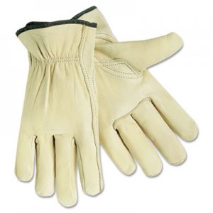 MCR CRW3211XL Full Leather Cow Grain Gloves, X-Large, 1 Pair