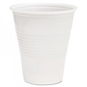 Boardwalk BWKTRANSCUP12PK Translucent Plastic Cold Cups, 12oz, Polypropylene, 50/Pack