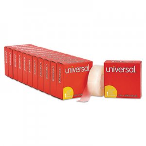 Universal UNV83436VP Invisible Tape, 1" Core, 0.75" x 36 yds, Clear, 12/Pack