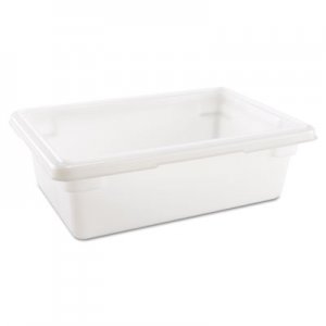 Rubbermaid Commercial RCP3509WHI Food/Tote Boxes, 3.5gal, 18w x 12d x 6h, White