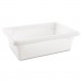 Rubbermaid Commercial RCP3509WHI Food/Tote Boxes, 3.5gal, 18w x 12d x 6h, White