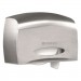 Kimberly-Clark KCC09601 Coreless JRT Jr. Bath Tissue Dispenser, EZ Load, 6x9.8x14.3, Stainless Steel