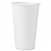 Dart SCC316W Polycoated Hot Paper Cups, 16 oz, White