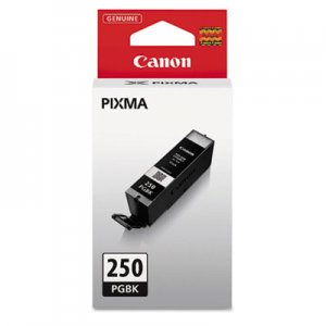 Canon CNM6497B001 6497B001 (PGI-250) ChromaLife100+ Ink, Black