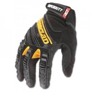 Ironclad IRNSDG204L SuperDuty Gloves, Large, Black/Yellow, 1 Pair