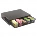 Safco SAF3274BL One Drawer Hospitality Organizer, 5 Compartments, 12 1/2 x 11 1/4 x 3 1/4, Bk