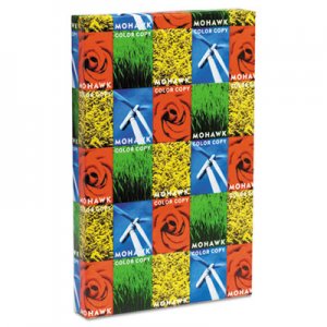 Mohawk MOW12216 Color Copy 98 Paper and Cover Stock, 98 Bright, 80lb, 18 x 12, 250/Pack
