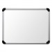Universal UNV43841 Porcelain Magnetic Dry Erase Board, 24 x36, White