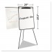 MasterVision BVCEA23062119 Magnetic Gold Ultra Dry Erase Tripod Easel W/ Ext Arms, 32" to 72", Black/Silver