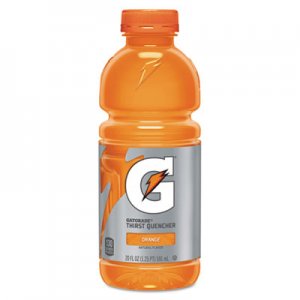 Gatorade QKR28674 G-Series Perform 02 Thirst Quencher, Orange, 20 oz Bottle, 24/Carton