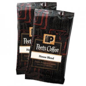 Peet's Coffee & Tea PEE504915 Coffee Portion Packs, House Blend, 2.5 oz Frack Pack, 18/Box