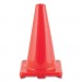 Champion Sports CSIC18OR Hi-Visibility Vinyl Cones, 18" Tall, Orange