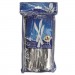 WNA REF320KN Reflections Heavyweight Plastic Utensils, Knife, Silver, 7 1/2", 40/Pack