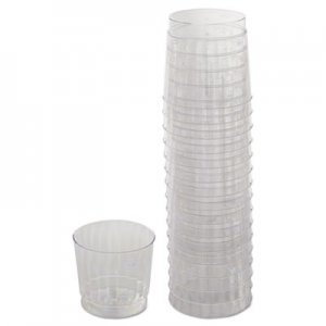 WNA WNARSCCR91516 Classicware Tumblers, 9 oz, Plastic, Clear, Rocks Glass, 16/Bag, 15 Bag/Carton