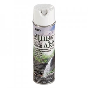 MISTY AMRA26620 Hand-Held Odor Neutralizer, Alpine Mist, 10oz, Aerosol, 12/Carton