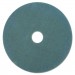 3M MMM20264 Ultra High-Speed Floor Burnishing Pads 3100, 27" Diameter, Aqua, 5/Carton