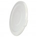 Rubbermaid Commercial RCP2631WHI Round Flat Top Lid, for 32 gal Round BRUTE Containers, 22.25" diameter, White