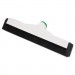 Unger UNGPM45A Sanitary Standard Floor Squeegee, 18" Wide Blade, White Plastic/Black Rubber