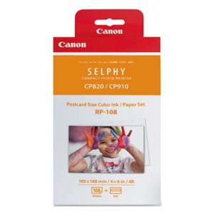 Canon CNM8568B001 Ink & Paper Combo Pack, Tri-Color