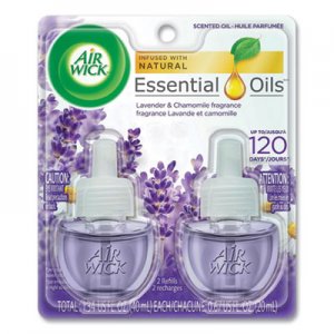 Air Wick RAC78473CT Scented Oil Refill, Lavender and Chamo mile, 0.67 oz, Purple, 2/Pack
