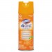 Clorox 31043CT 4-in-One Disinfectant & Sanitizer, Citrus, 14oz Aerosol, 12/Carton