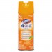 Clorox 31043CT 4-in-One Disinfectant & Sanitizer, Citrus, 14oz Aerosol, 12/Carton