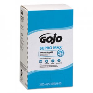 GOJO GOJ727204CT SUPRO MAX Hand Cleaner, Unscented, 2,000 mL Pouch