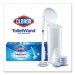 Clorox CLO03191CT Toilet Wand Disposable Toilet Cleaning Kit: Handle, Caddy and Refills, 6/Carton