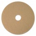 Boardwalk BWK4020ULT Tan Burnishing Floor Pads, 20" Diameter, 5/Carton