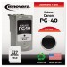 Innovera IVRPG40 Remanufactured 0615B002 (PG-40) Ink, Black