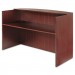 Alera ALEVA327236MY Valencia Series Reception Desk w/Counter,71w x 35 1/2d x 42 1/2h, Mahogany