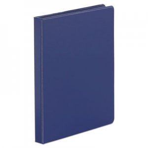 Universal UNV30402 Economy Non-View Round Ring Binder, 3 Rings, 0.5" Capacity, 11 x 8.5, Royal Blue