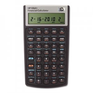 HP HEW2716570 10bII+ Financial Calculator, 12-Digit LCD