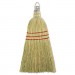 Boardwalk BWK951WC Whisk Broom, Corn Fiber Bristles, 10" Wood Handle, Yellow, 12/Carton