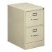 Alera ALEVF1929PY Two-Drawer Economy Vertical File, Legal, 18 1/4w x 26 1/2d x 29h, Putty