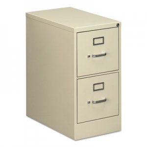 Alera ALEVF1529PY Two-Drawer Economy Vertical File, Letter, 15w x 26 1/2d x 29h, Putty