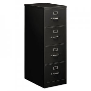 Alera ALEVF1952BL Four-Drawer Economy Vertical File, Legal, 18 1/4w x 26 1/2d x 52h, Black