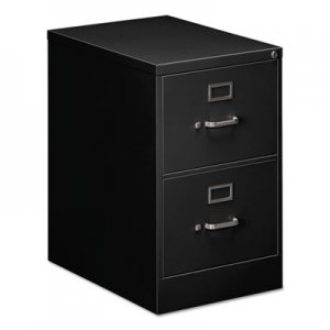 Alera ALEVF1929BL Two-Drawer Economy Vertical File, Legal, 18 1/4w x 26 1/2d x 29h, Black