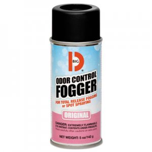 Big D BGD341 Odor Control Fogger, Original Scent, 5 oz Aerosol, 12/Carton