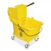 Boardwalk BWK2635COMBOYEL Pro-Pac Side-Squeeze Wringer/Bucket Combo, 8.75gal, Yellow