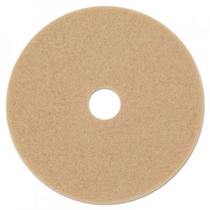 3M MMM05606 Ultra High-Speed Floor Burnishing Pads 3400, 20" Diameter, Tan, 5/Carton